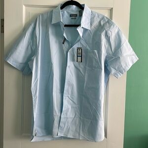 NWT Van Heusen never tuck shirt